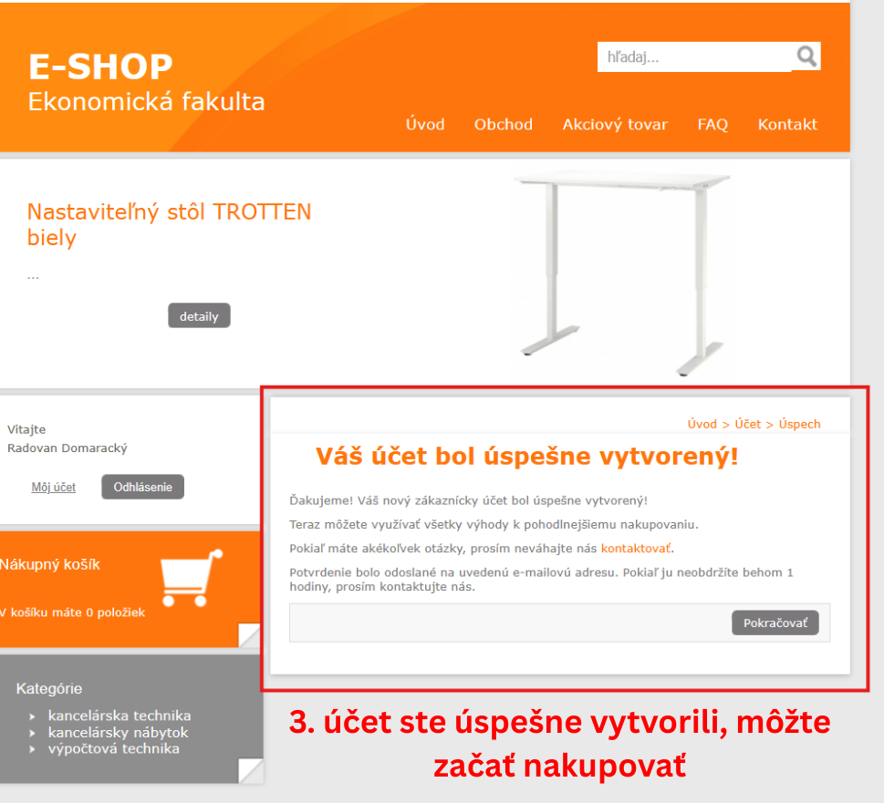 Krok 3 – detail produktu