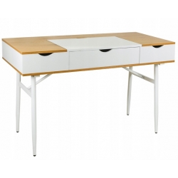 ELEGANTNÝ STÔL do kancelárie ZÁSUVKA MODERNÁ VEĽKÁ počítačová skriňa