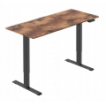 Elektricky nastaviteľný písací stôl Spacetronik Moris 140 drevo/čierny