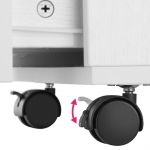 Kontajner na kolieskach Vagur, 2 uzamykateľné zásuvky