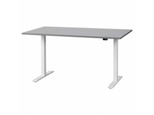 Nastaviteľný stôl RODULF sivý