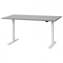 Nastaviteľný stôl RODULF sivý