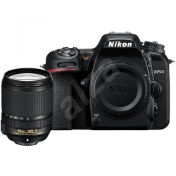Nikon D7500 čierny + objektív 18-140 mm VR Nikon D7500 čierny + objektív 18-140 mm VR